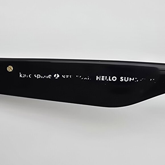 Kate Spade Jalena Black Dark Tortoise Fade Cat Eye Sunglasses Frame w/ Case 49mm - Picture 9 of 15